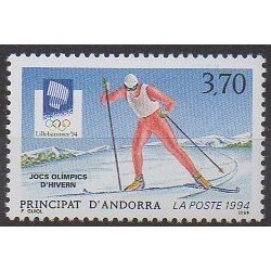 French Andorra - 1994 - Nb 441 - Winter Olympics