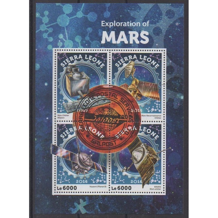 Acheter cette série de timbres de Sierra Leone de l'année 2016 (No 5965/5968). - Oblitéré