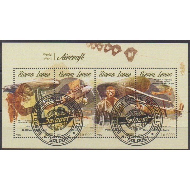 Buy this set of stamps of Sierra Leone of the year 2015 (Nb 5553/5556). - Used