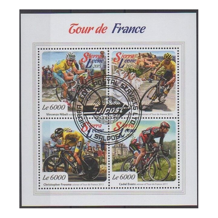 Acheter cette série de timbres de Sierra Leone de l'année 2015 (No 5645/5648). - Oblitéré