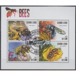 Sierra Leone - 2015 - No 5241/5244 - Insectes - Oblitérés