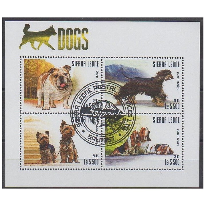 Acheter cette série de timbres de Sierra Leone de l'année 2015 (No 5253/5256). - Oblitéré