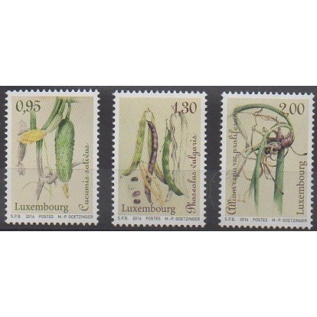 Luxembourg - 2016 - Nb 2039/2041 - Fruits or vegetables