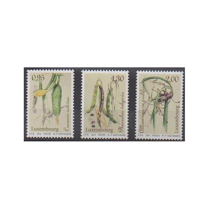 Acheter cette série de timbres du Luxembourg de l'année 2016 (No 2039/2041).