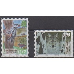Luxembourg - 2016 - Nb 2044/2045 - Animals - Environment