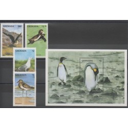 Grenade - 1998 - No 3255/3258 - BF 483 - Oiseaux