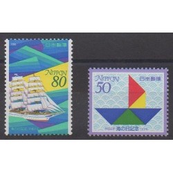 Japon - 1996 - No 2276/2277 - Navigation
