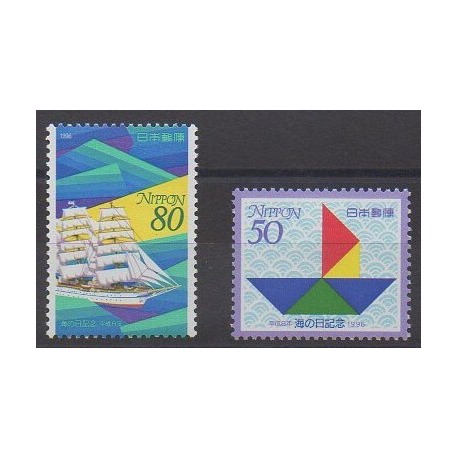 Japon - 1996 - No 2276/2277 - Navigation