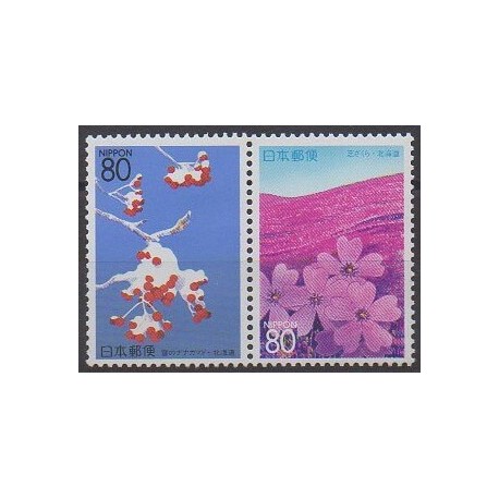 Japan - 1998 - Nb 2415/2416 - Flowers