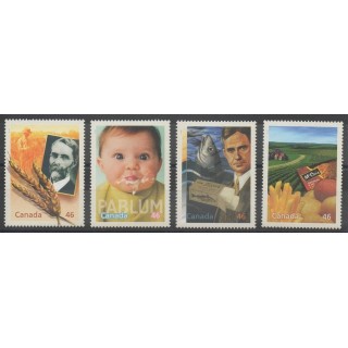 Timbres  - Canada - 2000 - No 1774/1777