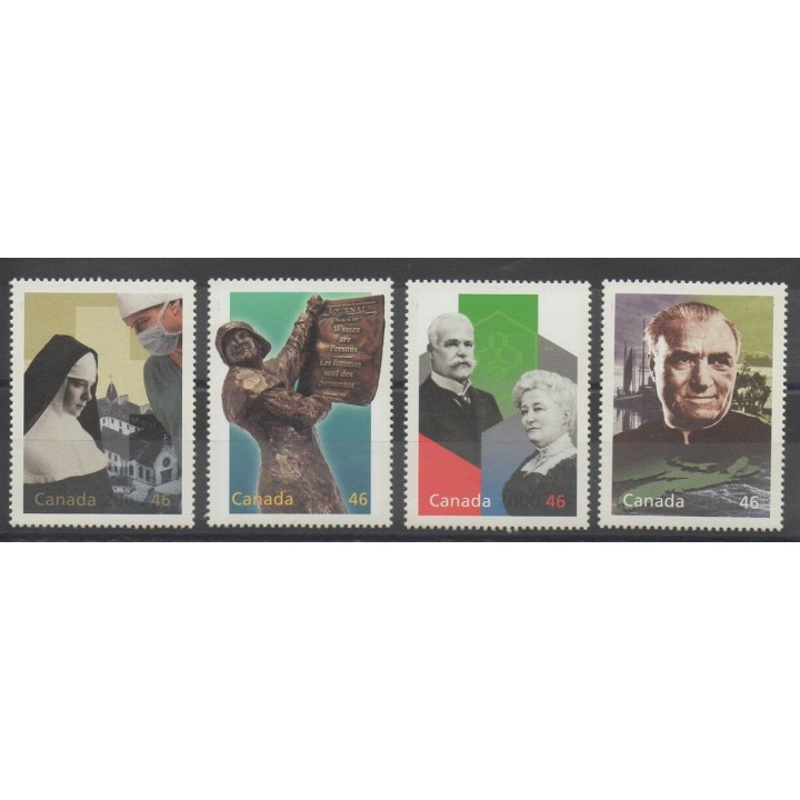 Timbres  - Canada - 2000 - No 1727/1730