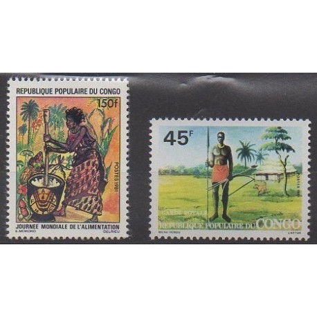 Congo (République du) - 1981 - No 641/642