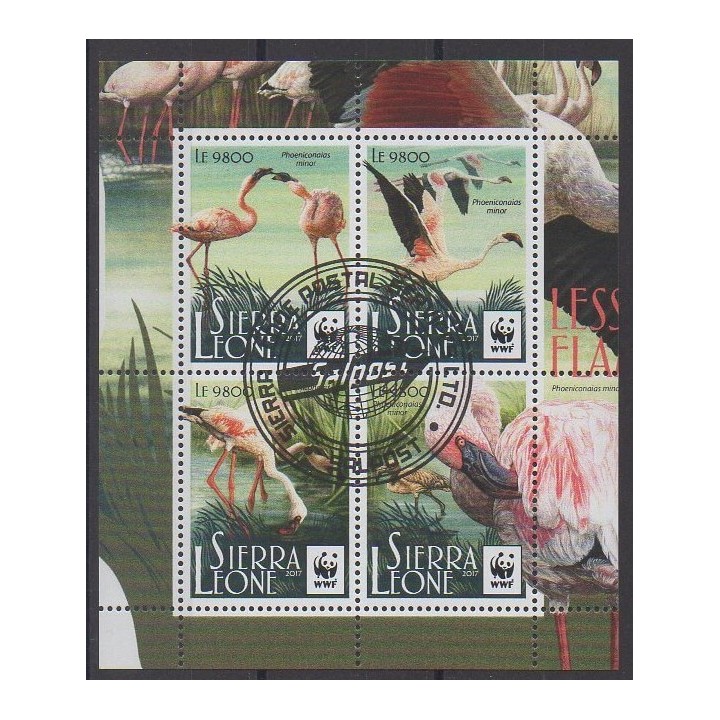 Acheter cette série de timbres de Sierra Leone de l'année 2017 (No 7009/7012). - Oblitéré