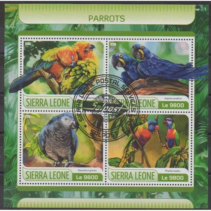 Acheter cette série de timbres de Sierra Leone de l'année 2017 (No 7057/7060). - Oblitéré