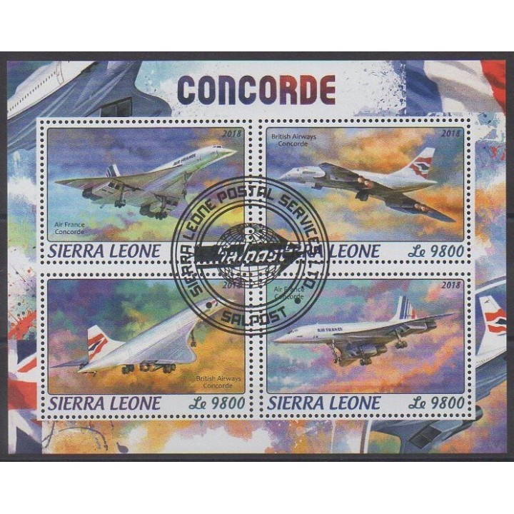 Buy this set of stamps of Sierra Leone of the year 2018 (Nb 7941/7944). - Used