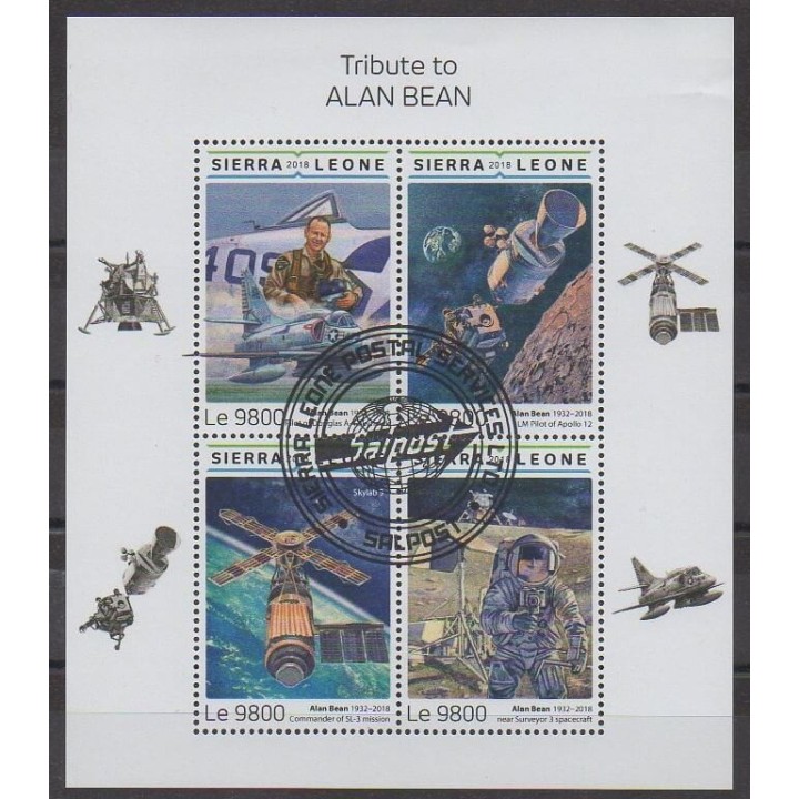 Buy this set of stamps of Sierra Leone of the year 2018 (Nb 8138/8141). - Used