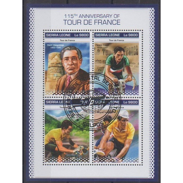 Buy this set of stamps of Sierra Leone of the year 2018 (Nb 8421/8424). - Used