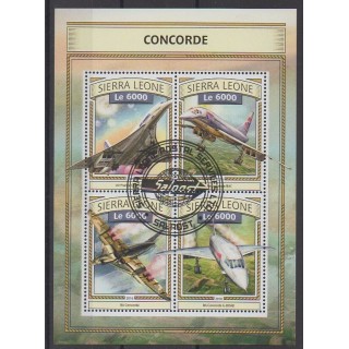 Acheter cette série de timbres de Sierra Leone de l'année 2016 (No 6457/6460). - Oblitéré