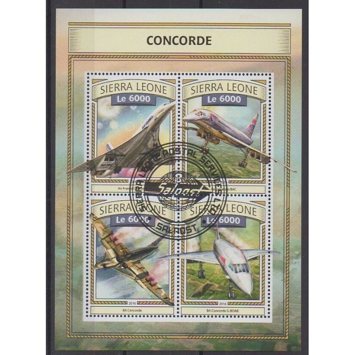 Buy this set of stamps of Sierra Leone of the year 2016 (Nb 6457/6460). - Used