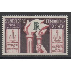 Saint-Pierre and Miquelon - 1959 - Nb PA26 - mint hinged