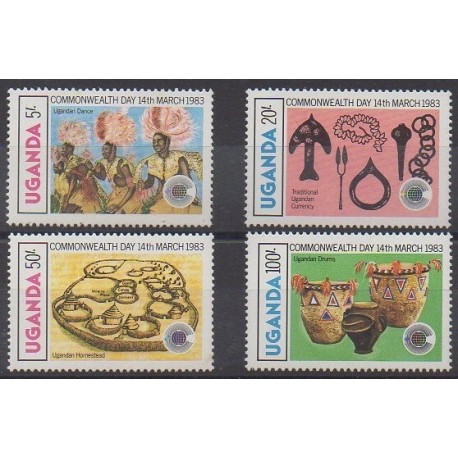 Uganda - 1983 - Nb 308/311