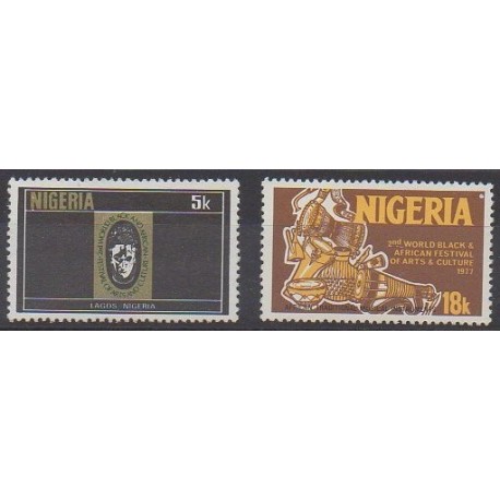 Nigeria - 1976 - Nb 331/332 - Folklore