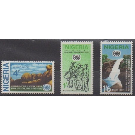 Nigeria - 1970 - No 234/236 - Tourisme
