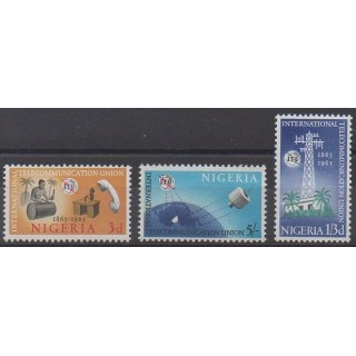 Acheter cette série de timbres du Nigeria de l'année 1965 (No 171/173). - Neuf avec charnière