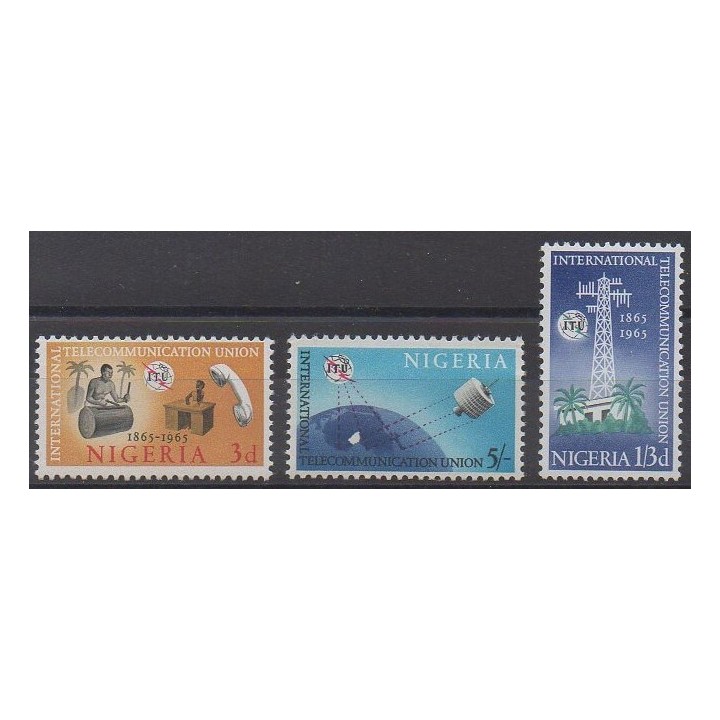 Buy this set of stamps of Nigeria of the year 1965 (Nb 171/173). - Mint hinged