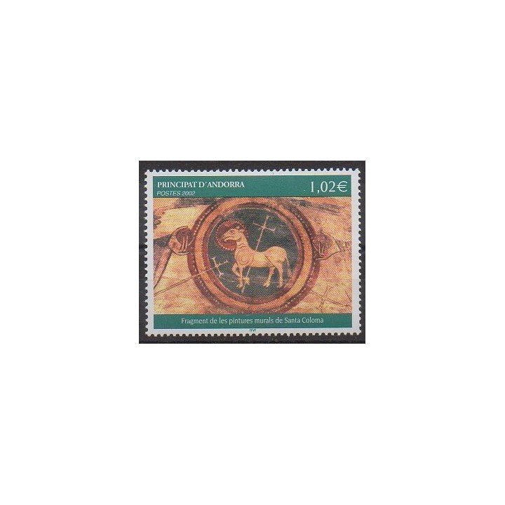 Acheter ce timbre d'Andorre français de l'année 2002 (No 574).