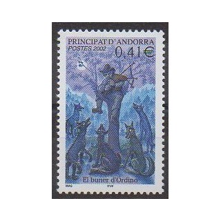 Buy this stamp of French Andorra of the year 2002 (Nb 573).