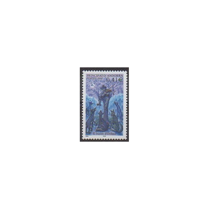 Buy this stamp of French Andorra of the year 2002 (Nb 573).