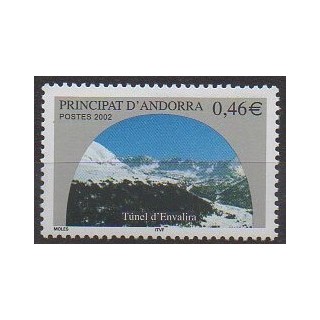 Acheter ce timbre d'Andorre français de l'année 2002 (No 572).