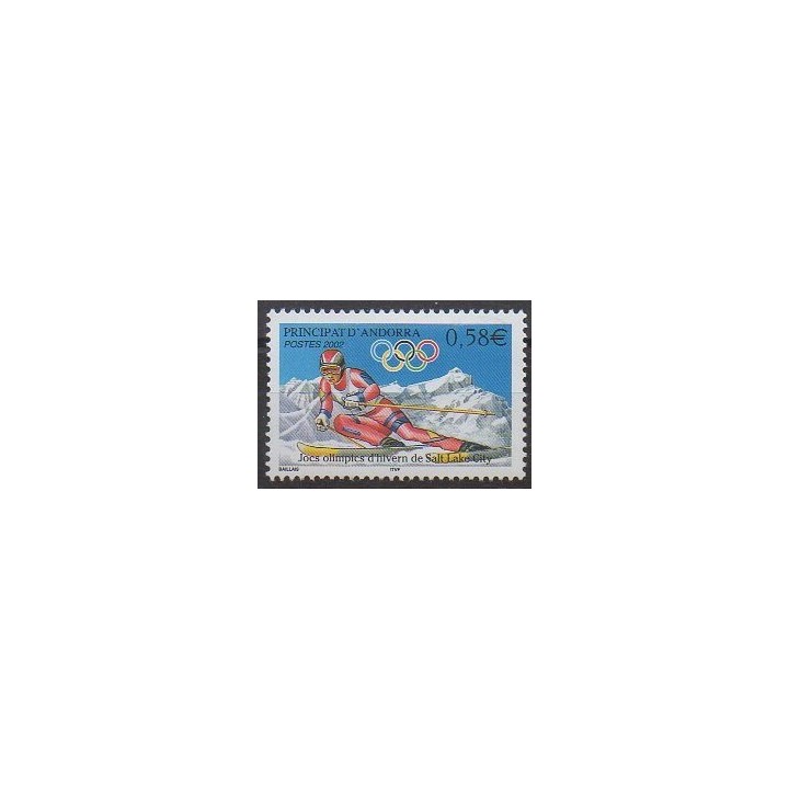 Acheter ce timbre d'Andorre français de l'année 2002 (No 566).