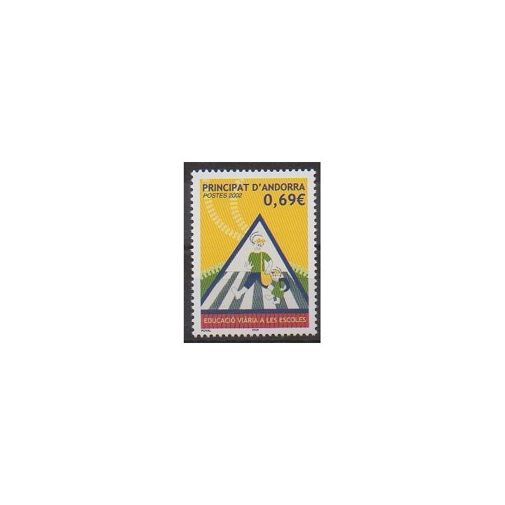 Acheter ce timbre d'Andorre français de l'année 2002 (No 565).