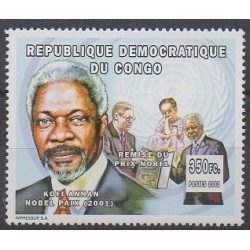 Congo (Democratic Republic of) - 2002 - Nb 1564 - Celebrities