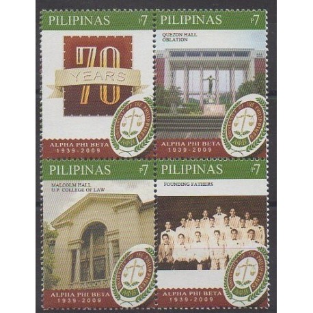 Philippines - 2009 - Nb 3398/3401