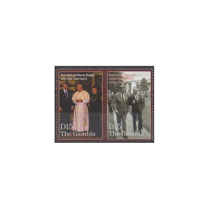 Acheter cette série de timbres de Gambie de l'année 2004 (No 4329/4330).
