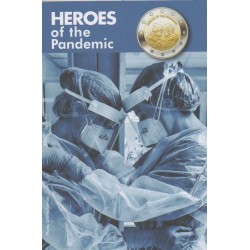 2 euro commémorative - Malte - 2021 - Héros de la pandémie - Coincard