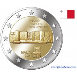 2 euro commémorative - Malte - 2021 - Tarxien - UNC