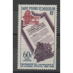 Stamps - Saint-Pierre and Miquelon - 1966 - Nb PA37