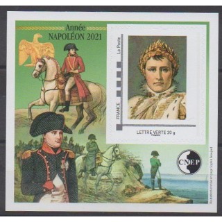 Acheter ce feuillet cnep de France de l'année 2021 (No CNEP 87).