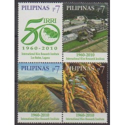 Philippines - 2010 - No 3447/3450 - Sciences et Techniques