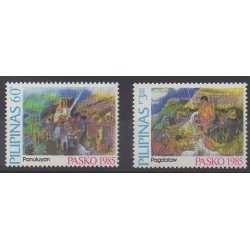 Philippines - 1985 - No 1481/1482 - Noël