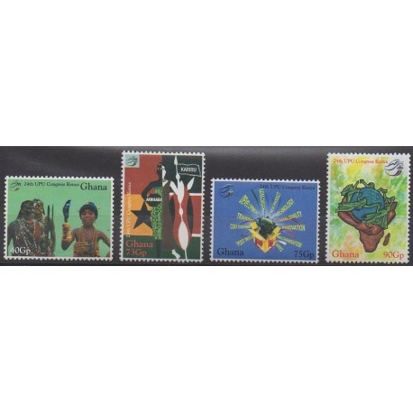 Ghana - 2007 - Nb 3309/3312 - Postal Service