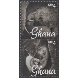 Ghana - 2014 - Nb 3558/3559 - Mamals