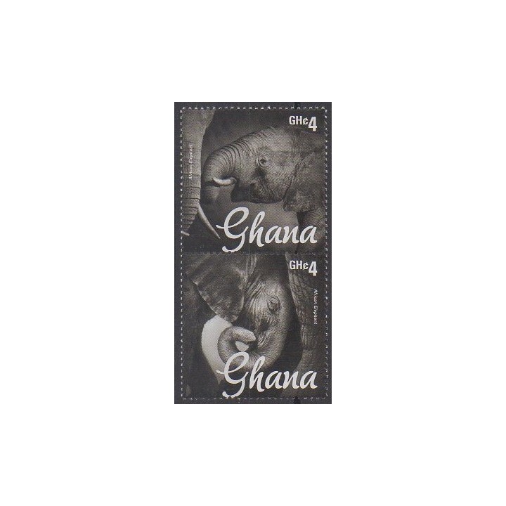Buy this set of stamps of Ghana of the year 2014 (Nb 3558/3559).