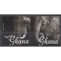 Ghana - 2014 - Nb 3561B/3561C - Mamals