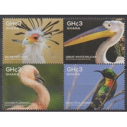 Ghana - 2015 - Nb 3599/3602 - Birds