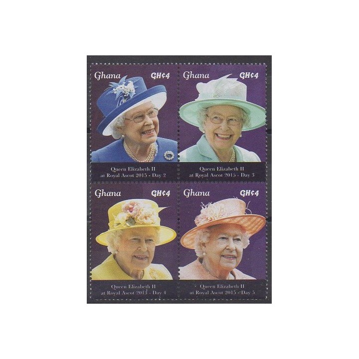 Acheter cette série de timbres du Ghana de l'année 2015 (No 3643/3646).
